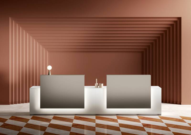 Banque d'accueil LUX haut de gamme à Toulon