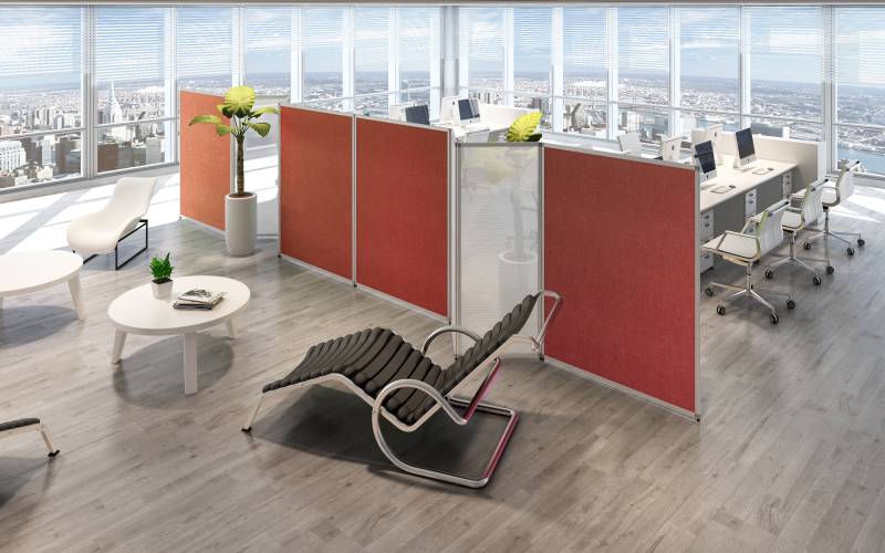 Cloison de bureau amovible à Marseille