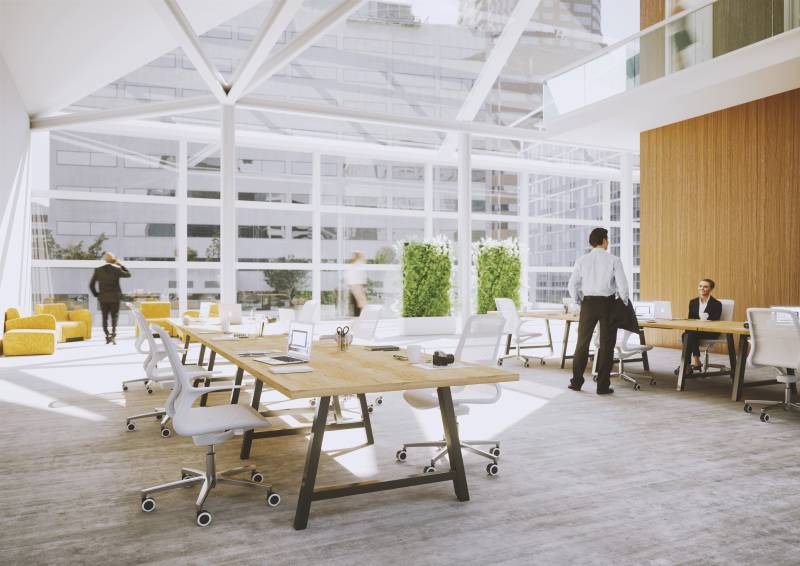 Mobilier bureau coworking à Montpellier dans l'Hérault