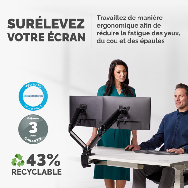 Bras support écran ergonomique à Montpellier