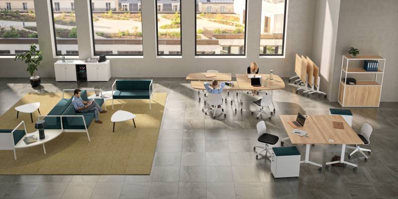 Table modulaire plateau rabattable Eureka à Alès