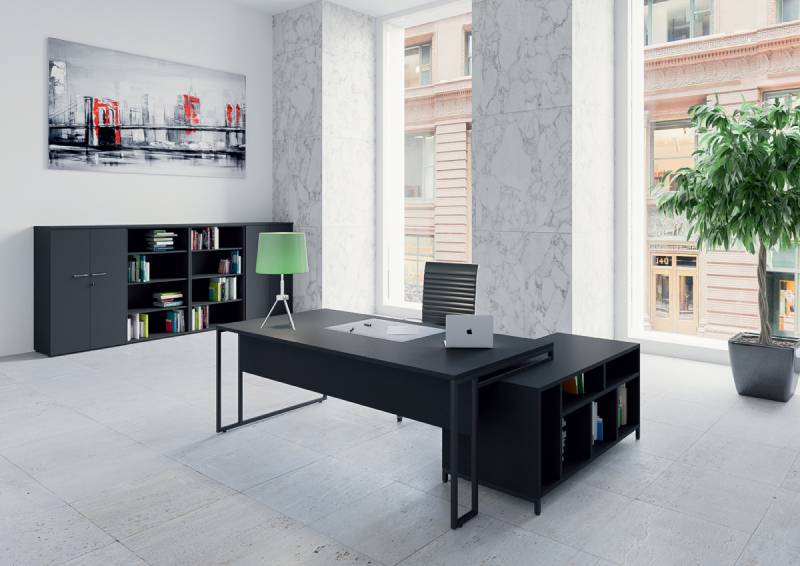 Aménagement d'un bureau direction STRICTO du fabricant Français BURONOMIC à MONTPELLIER